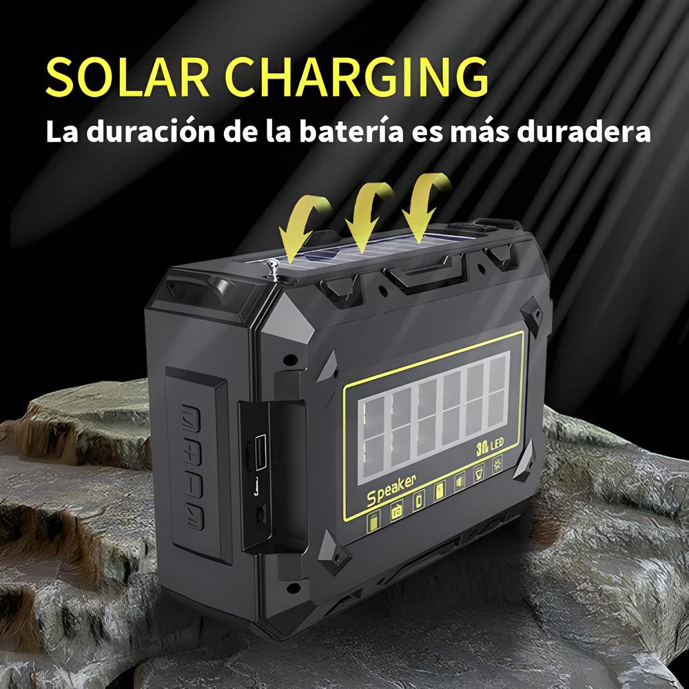 PARLANTE PORTATIL CON PANELES SOLARES DV-2035 100010 - Imagen 3