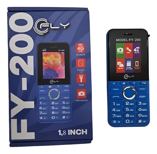CELULAR ECONOMIC FY-200 4G DUAL SIM  1.8"  -  FY20020240919107 - Imagen 2