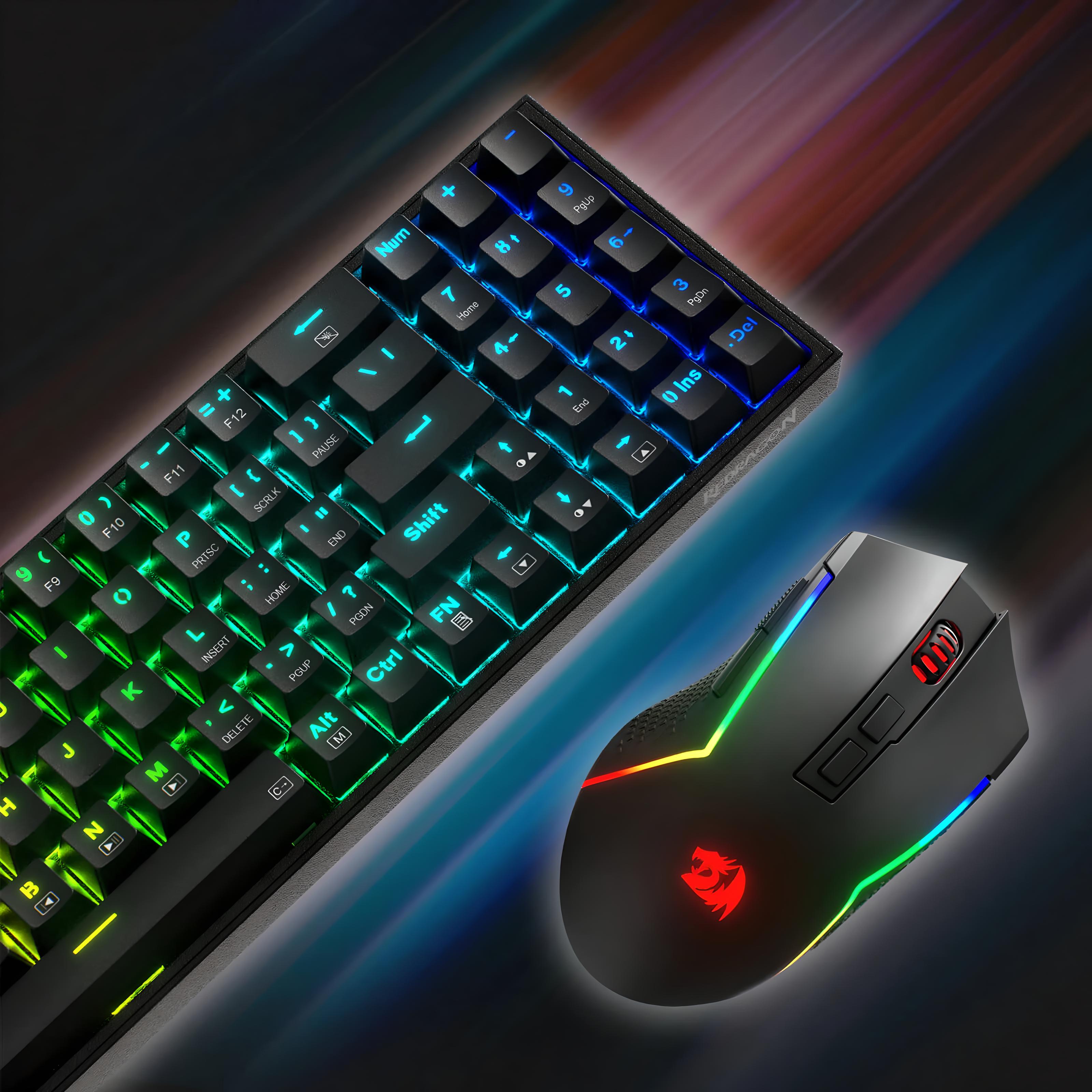 COMBO TECLADO Y MOUSE GAMER INALÁMBRICO S136 - Imagen 2