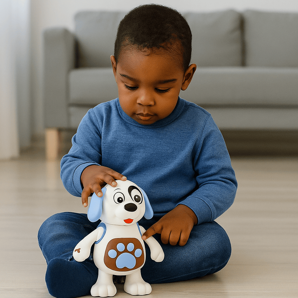 PERRO ROBOT INTERACTIVO CON LUCES, SONIDO Y MOVIMIENTO  8811-30