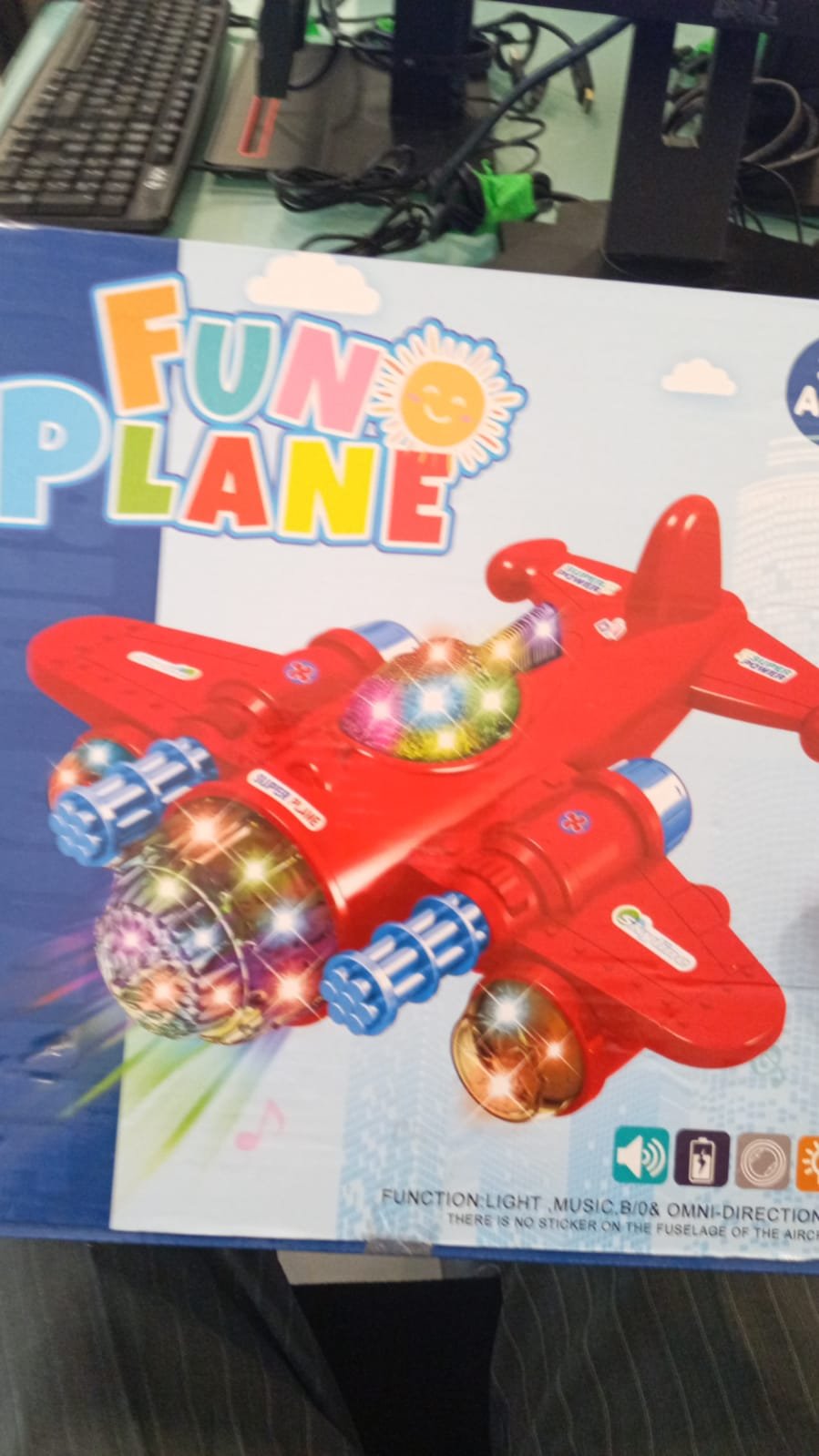 AVION ARMABLE LUCES SONIDO - 235 - Imagen 3