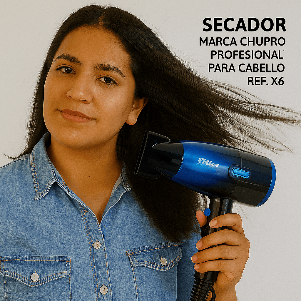 SECADOR MARCA CHUPRO PROFESIONAL PARA CABELLO REF. X6 - Imagen 3