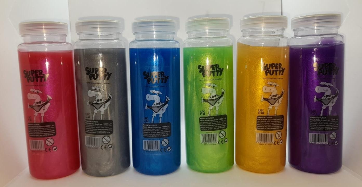 MASA SUPERELASTICA COLOR METÁLICO TARRO 450 ML 225706 - Imagen 3