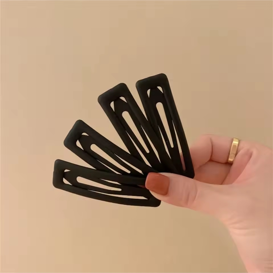 HEBILLAS PARA EL CABELLO EN BLANCO Y NEGRO X 10 UNIDADES - ZJ222106 - Imagen 5