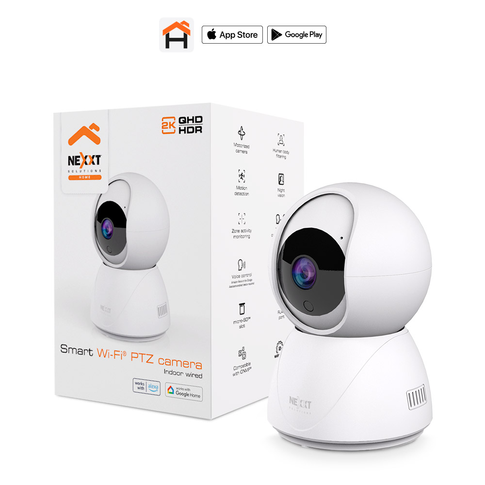 CÁMARA DE SEGURIDAD INTELIGENTE WI-FI PTZ 2K - NHC-IP10