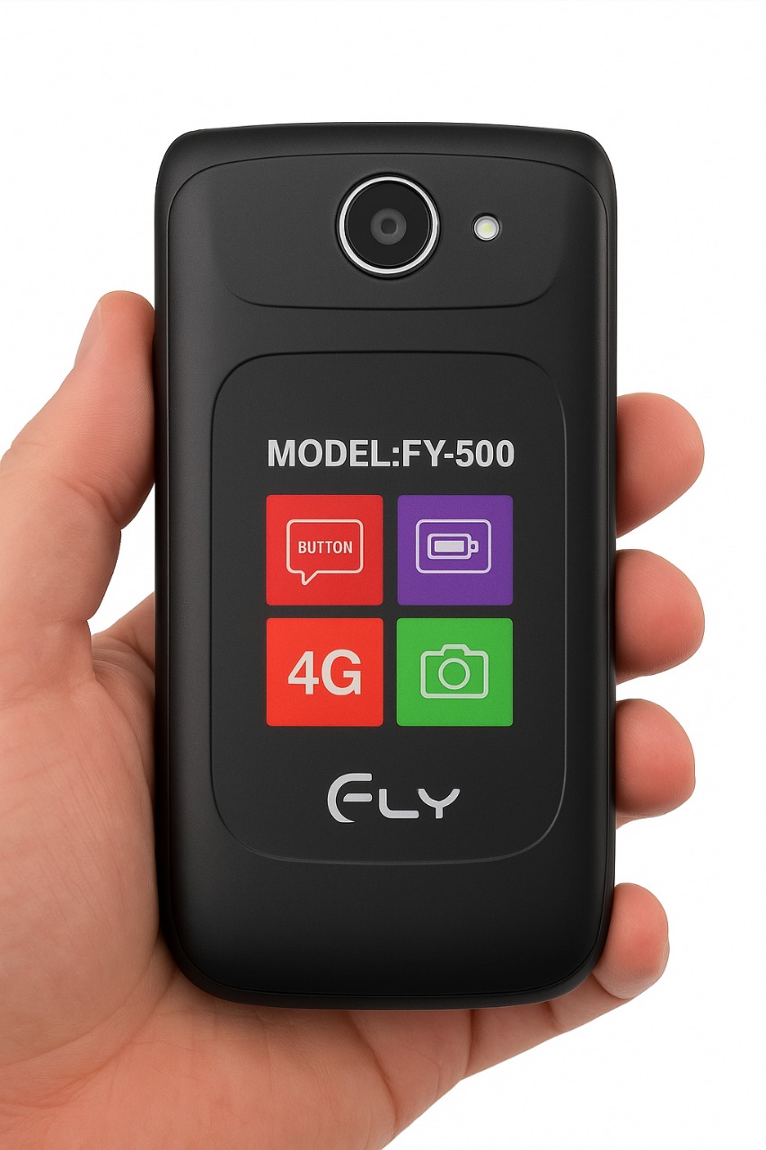 CELULAR ECONOMICO FLIP FY-55 4G - Imagen 3