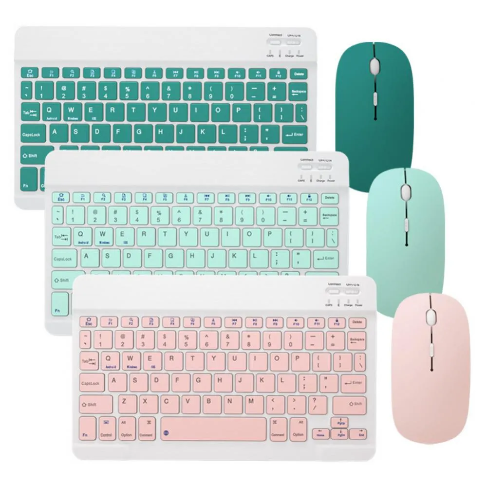 COMBO DE MINI TECLADO DE COLORES CON MOUSE - TF-30 - Imagen 2