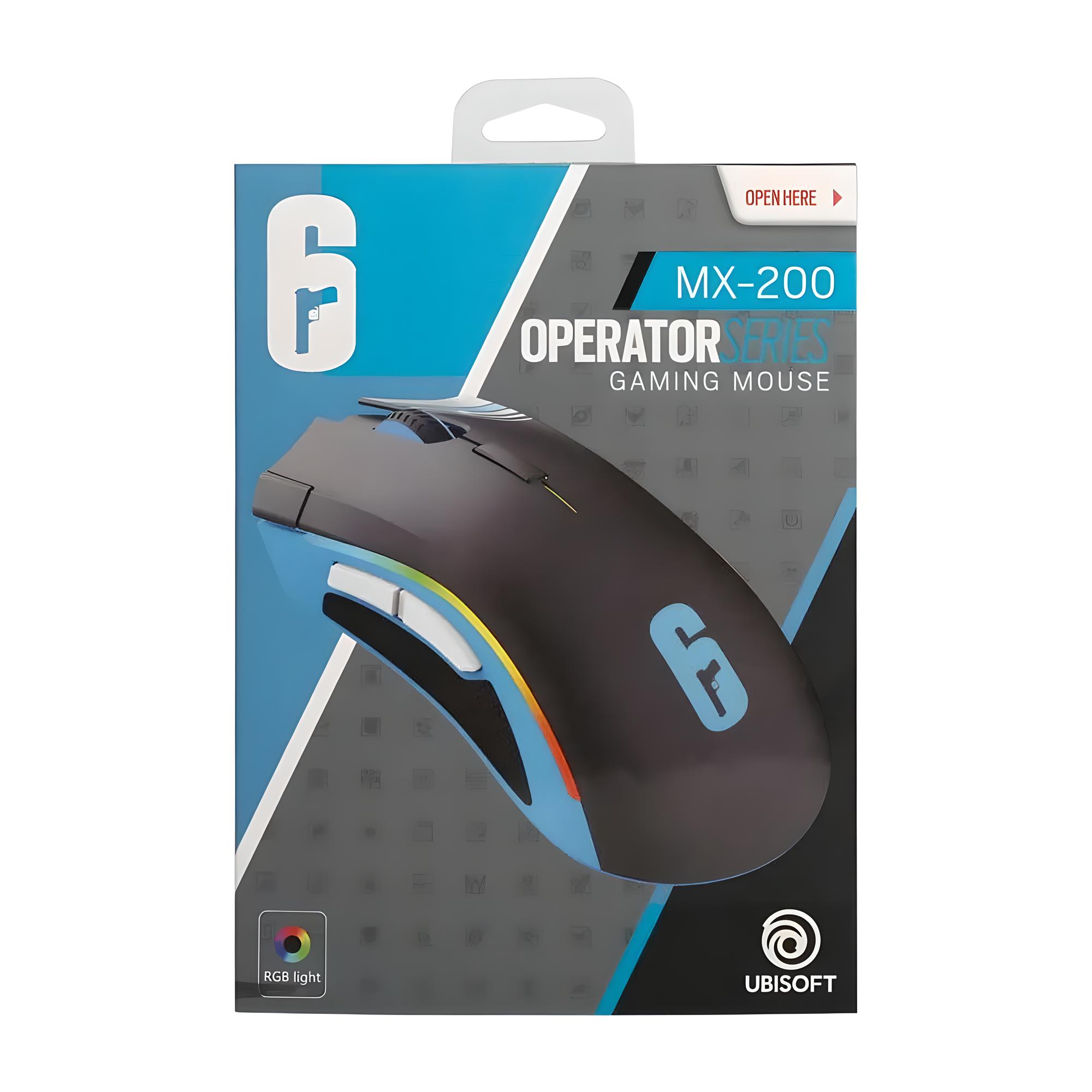 MOUSE GAMER RAINBOW 6 MX-200 - R6-MS-1000