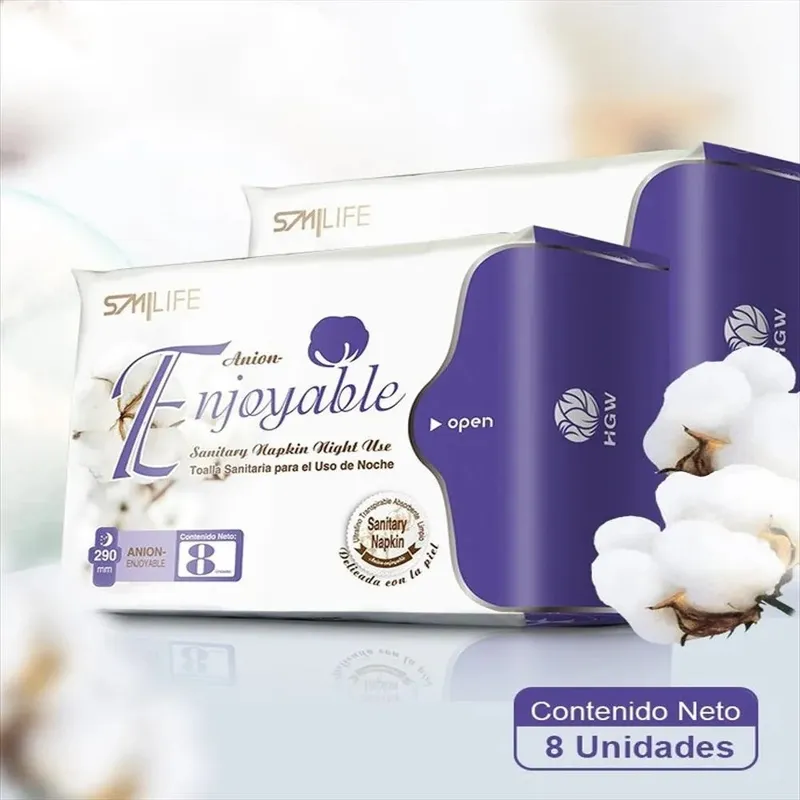 TOALLA SANITARIA NOCHE ENJOYABLE CONTENIDO 8 UNIDADES - 6950225101263