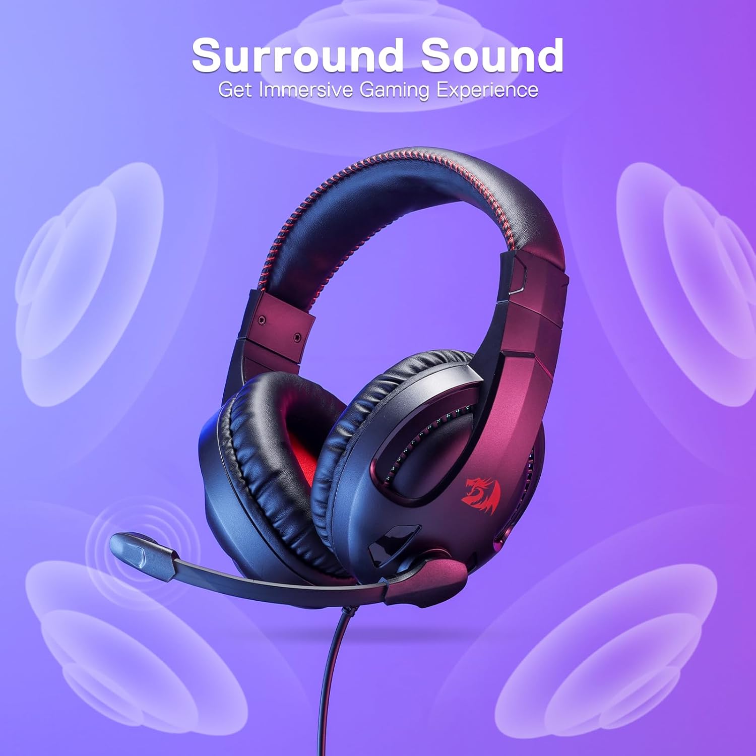 AUDÍFONOS GAMERS REDRAGON CRONUS H211-RGB