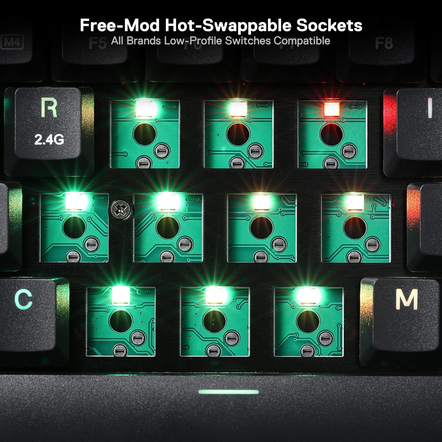 TECLADO MECÁNICO GAMERS REDRAGON K632-RGB NOCTIS - Imagen 5