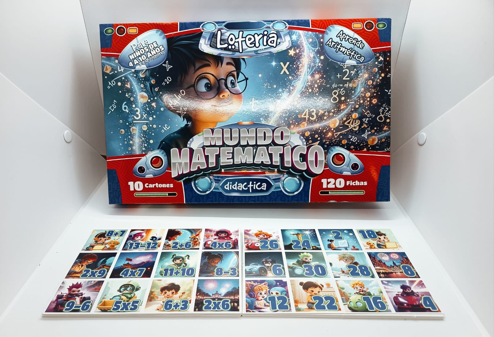 LOTERIA MUNDO MATEMATICO - 872214070 - Imagen 2