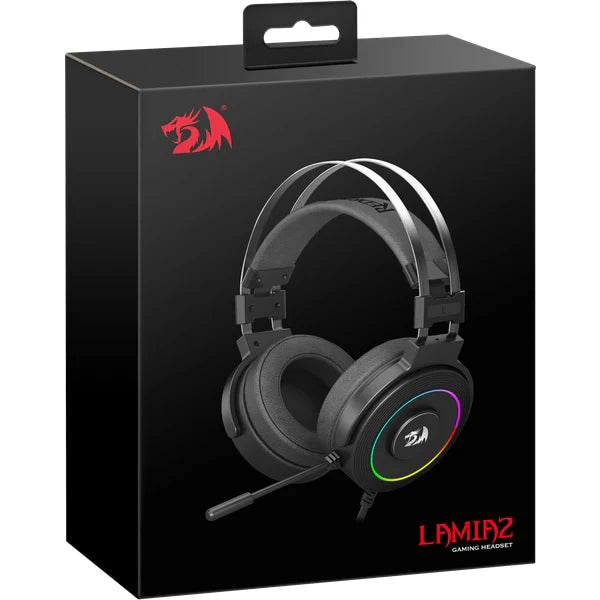 AURICULARES GAMERS REDRAGON H320RGB-1 LAMIA