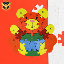 ROMPECABEZAS OSITO ABECEDARIO NÚMEROS - 24312-280