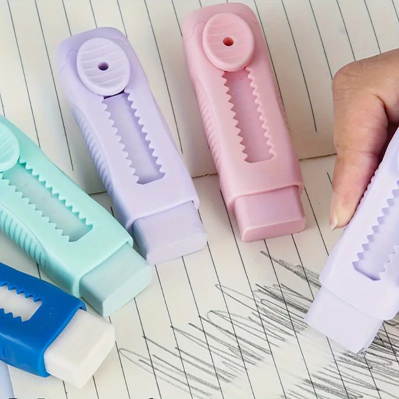 BORRADOR RETRACTIL CREATIVO PARA ESTUDIANTES ZJ225992 - Imagen 4