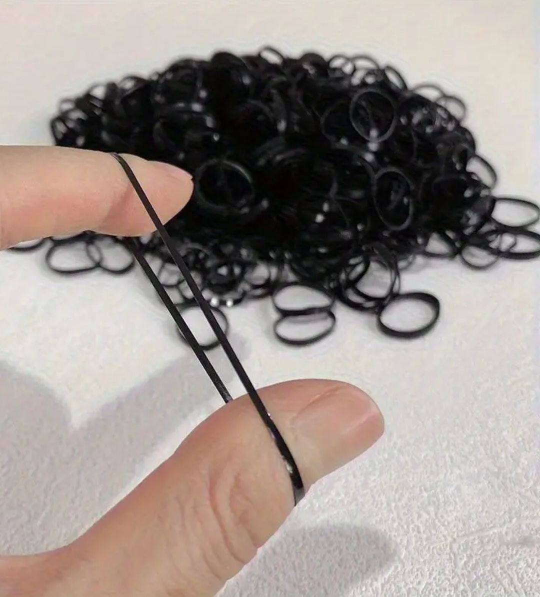 PAQUETE DE LIGAS DESECHABLES PARA EL CABELLO ZJ222094 - Imagen 2