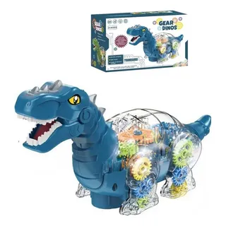 DINOSAURIO INTERACTIVO CON ENGRANAJES Y LUCES  REFQF05-2