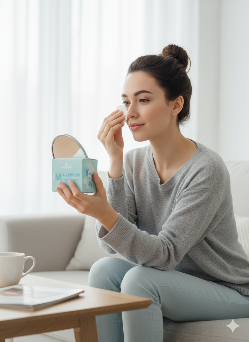 TOALLITAS PARA REMOVER EL MAQUILLAJE ALGAS MARINAS - Imagen 2