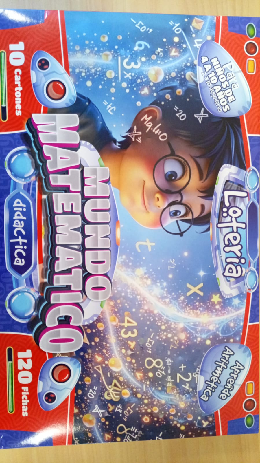 LOTERIA MUNDO MATEMATICO - 872214070