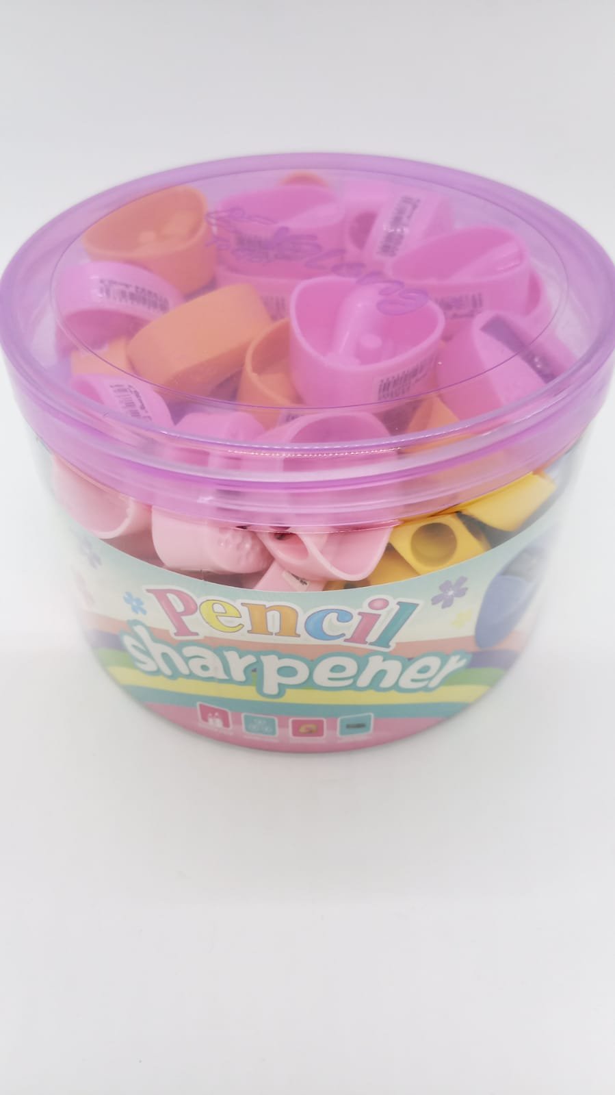 SACAPUNTA HUELLITAS SENCILLO SIN DEPÓSITO  X UNIDAD - 4 COLORES - YL211672-TZ - Imagen 2