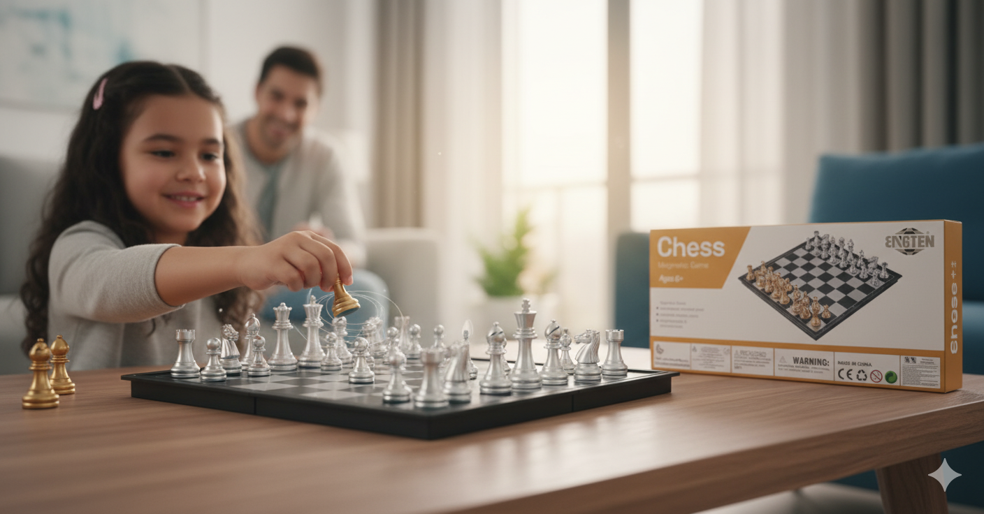 AJEDREZ MEDIANO MAGNÉTICO -3202