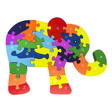 ROMPECABEZAS ELEFANTE ABECEDARIO - 24312