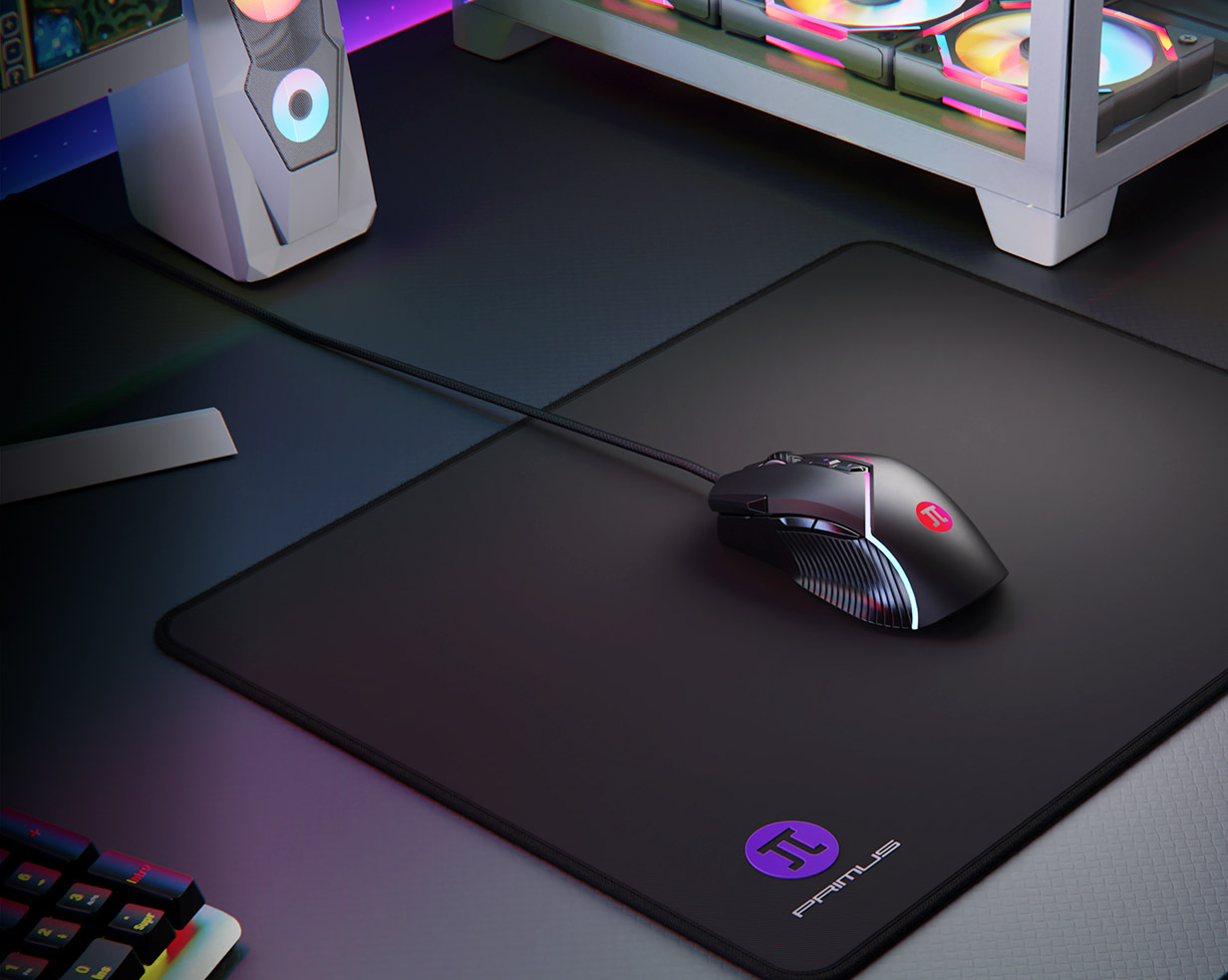 MOUSE GAMER GLADIUS CON ILUMINACION PMO-103