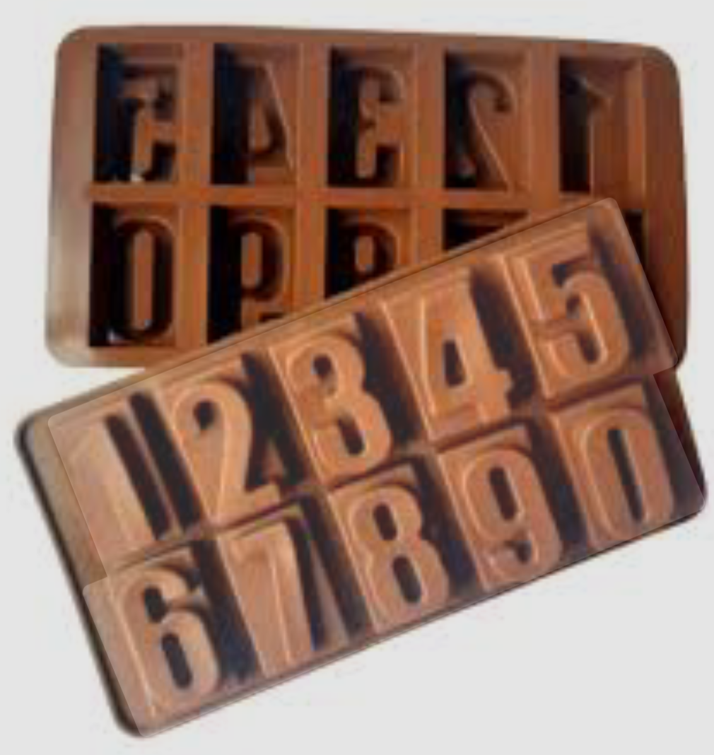 MOLDE SILICONA NÚMEROS ZJ224185