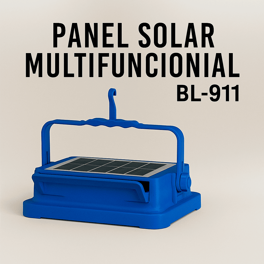 REFLECTOR CON PANEL SOLAR MULTIFUNCIONAL BL-911 100018