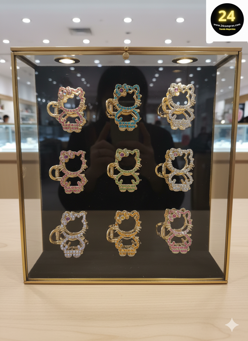 CAIMÁN PARA CABELLO DE GATITA CUERPO ENTERO Y ROSTRO GATITA  ZJ224691 - Imagen 3