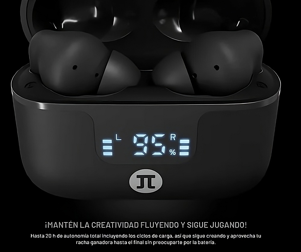 AUDÍFONOS GAMER  INALÁMBRICOS ARCUS 300S - PWH-300BK - Imagen 2