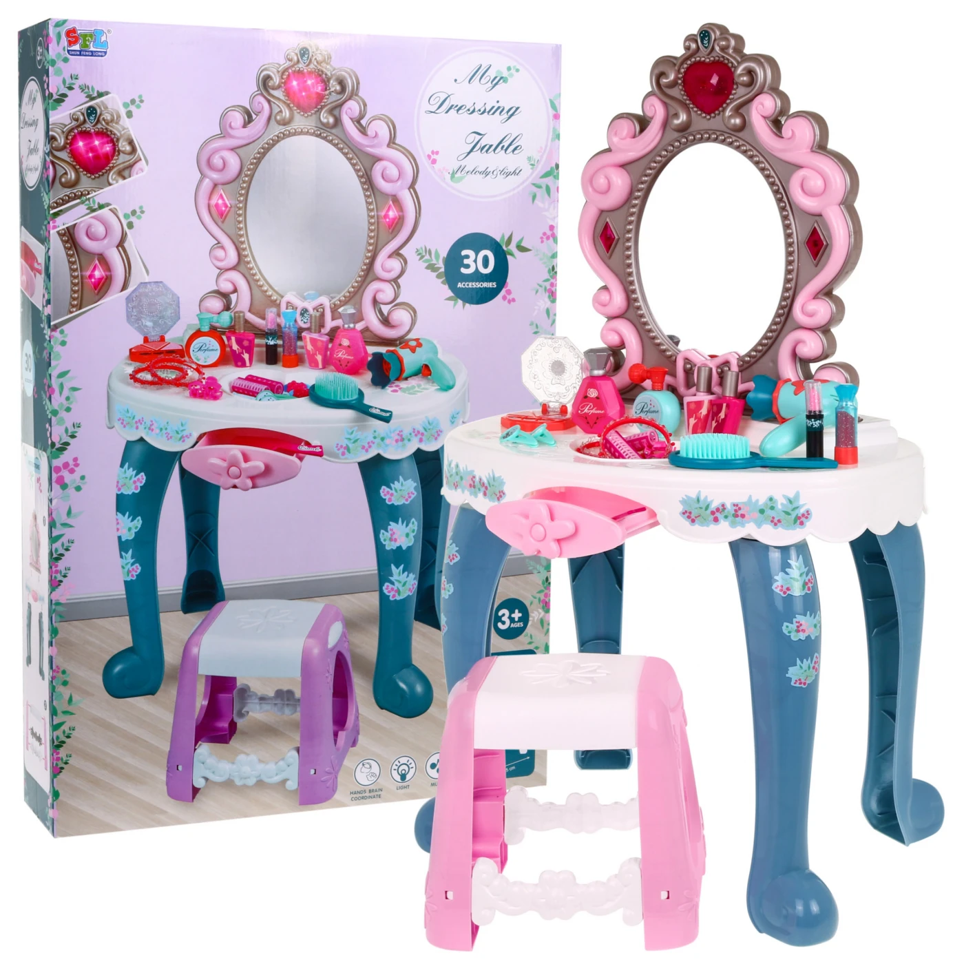 SUPER SET MI TOCADOR LUJO NIÑAS 16850