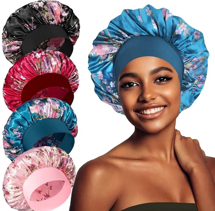 GORRO DE NOCHE DE SATÍN ESTAMPADO  ZJ230837