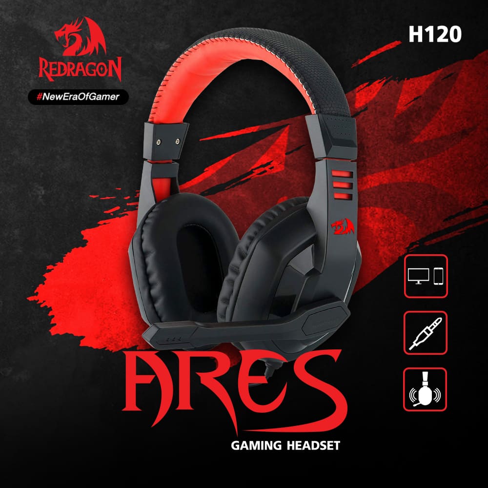 AUDIFONOS GAMER REDRAGON ARES - H120