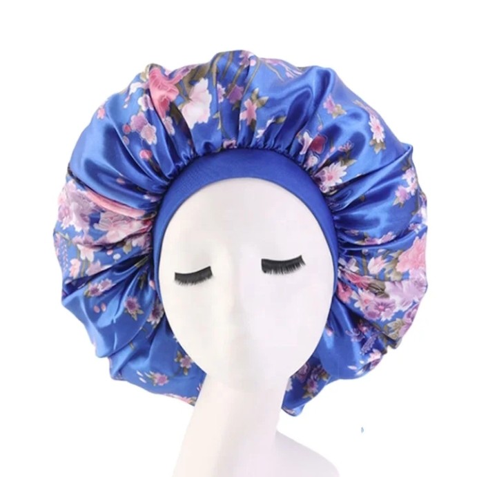 GORRO DE NOCHE DE SATÍN ESTAMPADO  ZJ230837 - Imagen 2