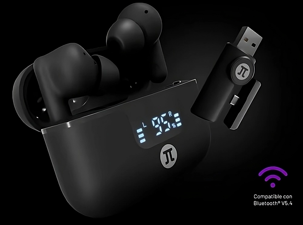 AUDÍFONOS GAMER  INALÁMBRICOS ARCUS 300S - PWH-300BK - Imagen 3