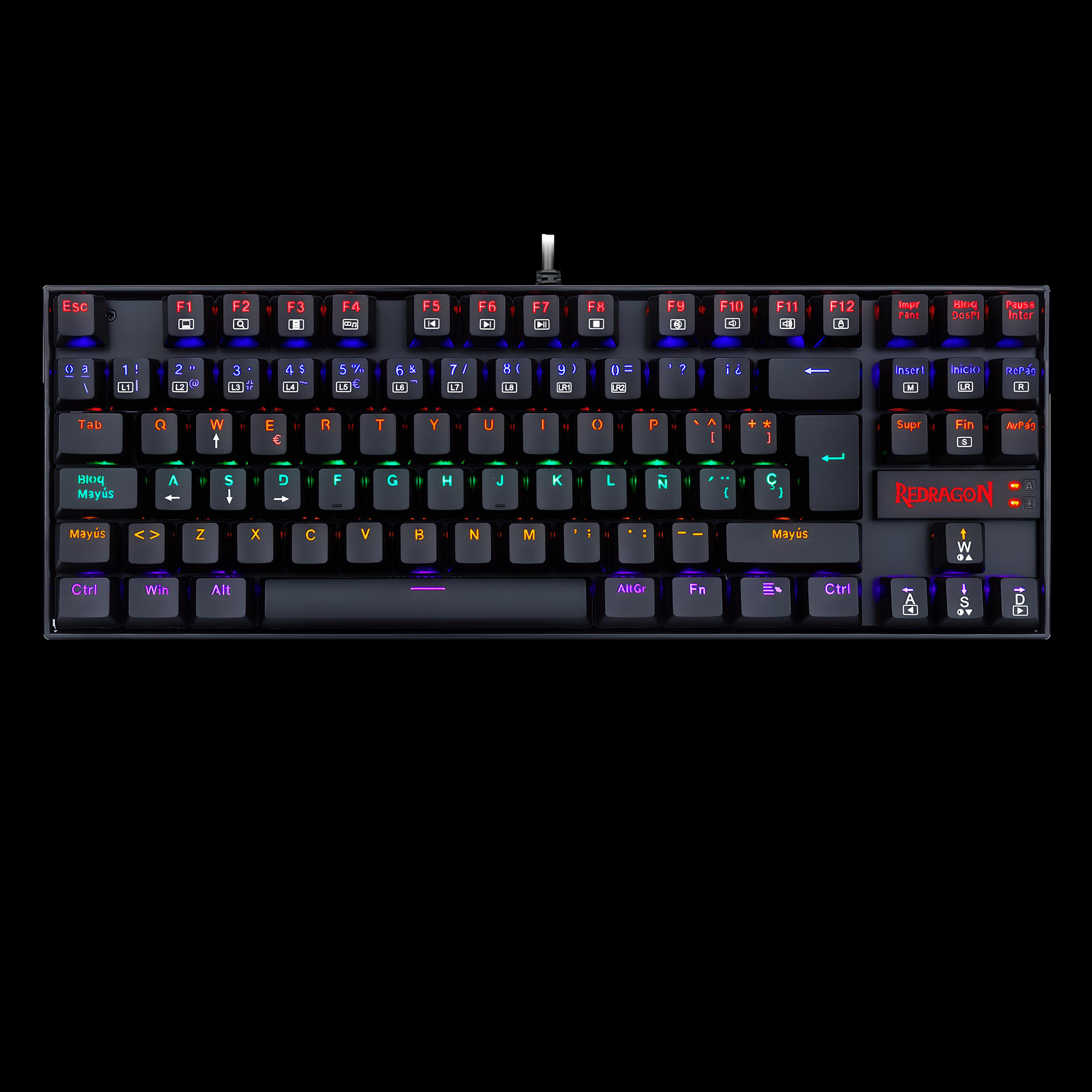 TECLADO MECÁNICO REDRAGON KUMARA K552-KR