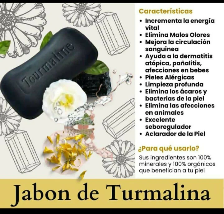 JABÓN DE TOURMALINA HGW 100 GR - 6925196009177 - Imagen 4