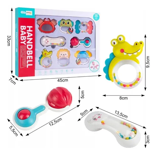 SET DE SONAJAS Y JUGUETES MUSICALES PARA BEBÉ 608-83 - Imagen 3