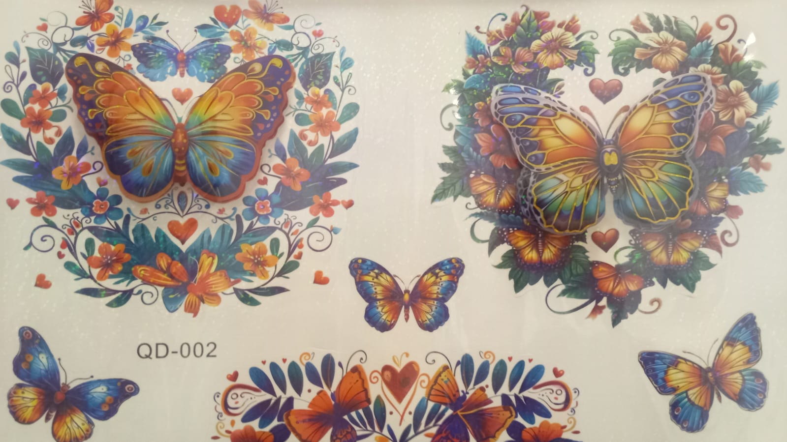 MARIPOSAS ADHESIVOS PARED X11 - QD-002 ZJ225452 - Imagen 3