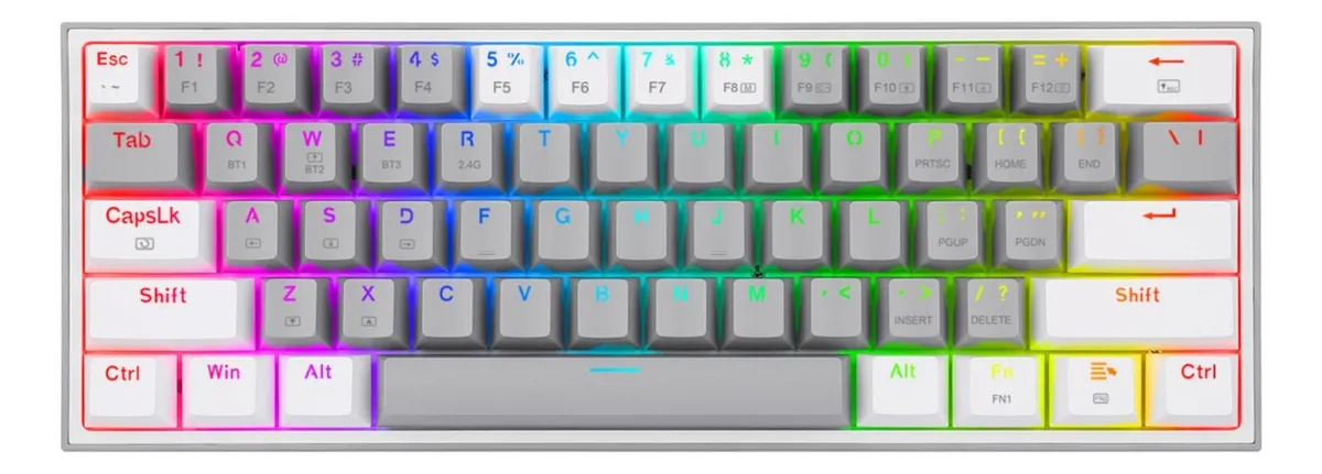 TECLADO MECÁNICO GAMER REDRAGON K616-RGB FIZZ PRO