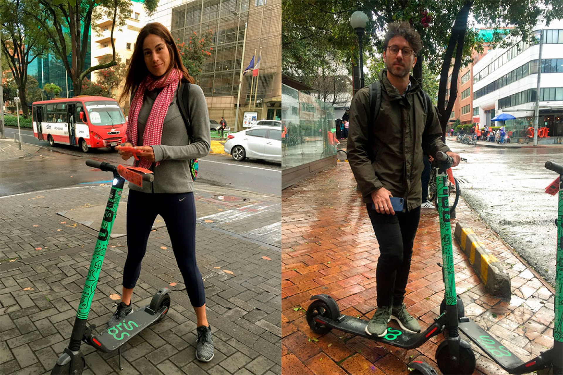 SCOOTER K2 GRIN 35KM ULTRA LIVINA LUZ LED - Imagen 4