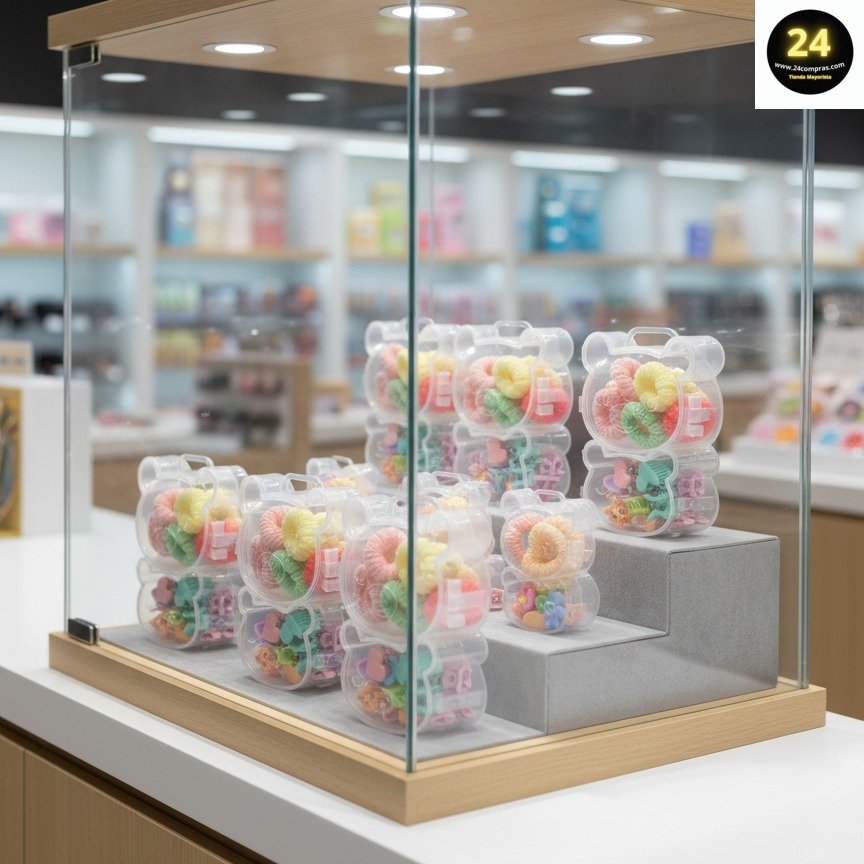 ACCESORIOS EN ESTUCHE DE OSITOS APLICABLES  ZJ223324 - Imagen 2