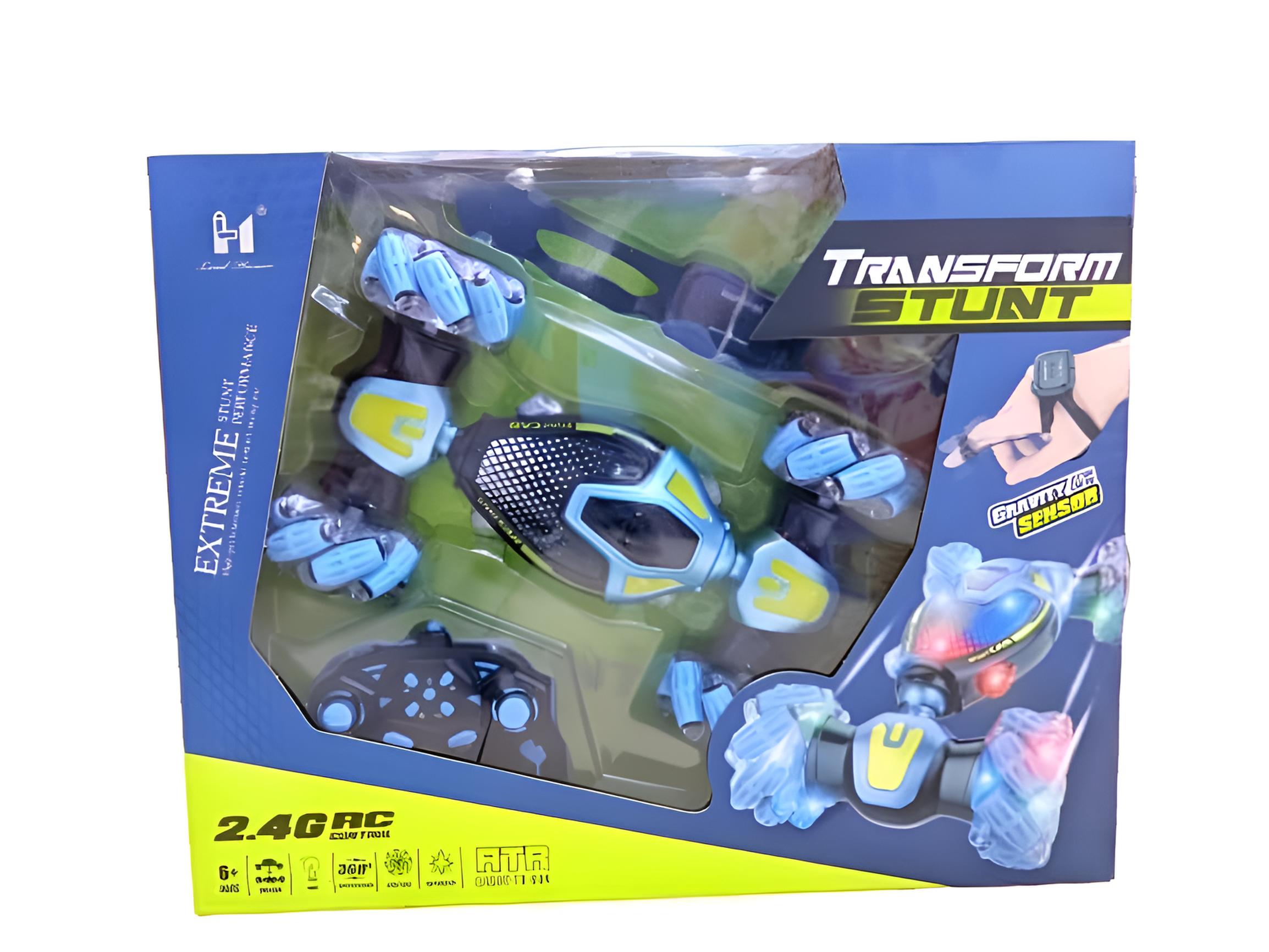 CARRO RC DE STUNT TRANSFORMABLE CON CONTROL - LH-C048-3