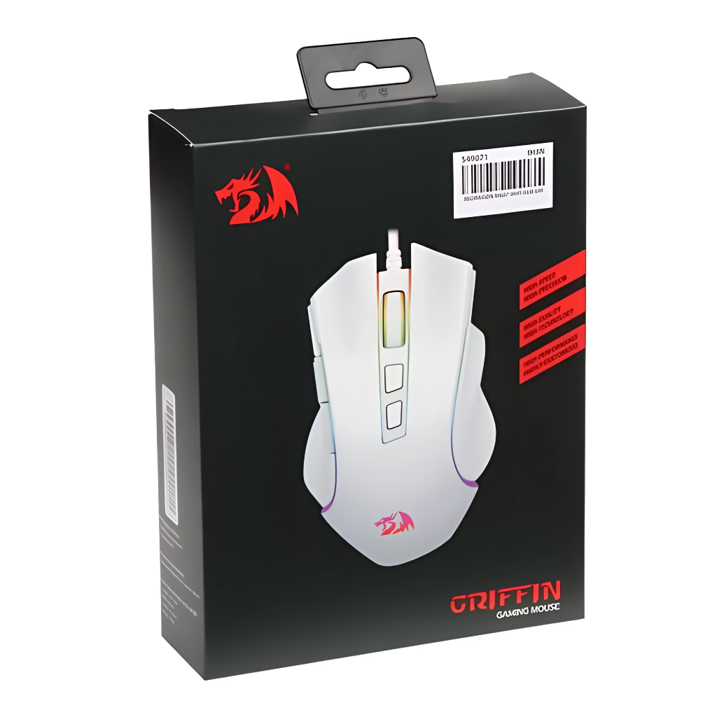 MOUSE GAMER GRIFFIN CON ILUMINACIÓN - M607W