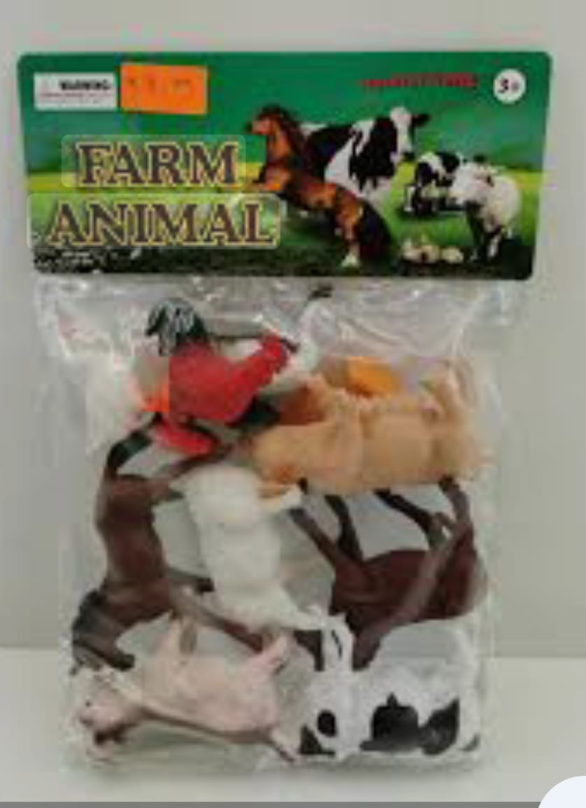 ANIMALES DE GRANJA X 8 - 303-107