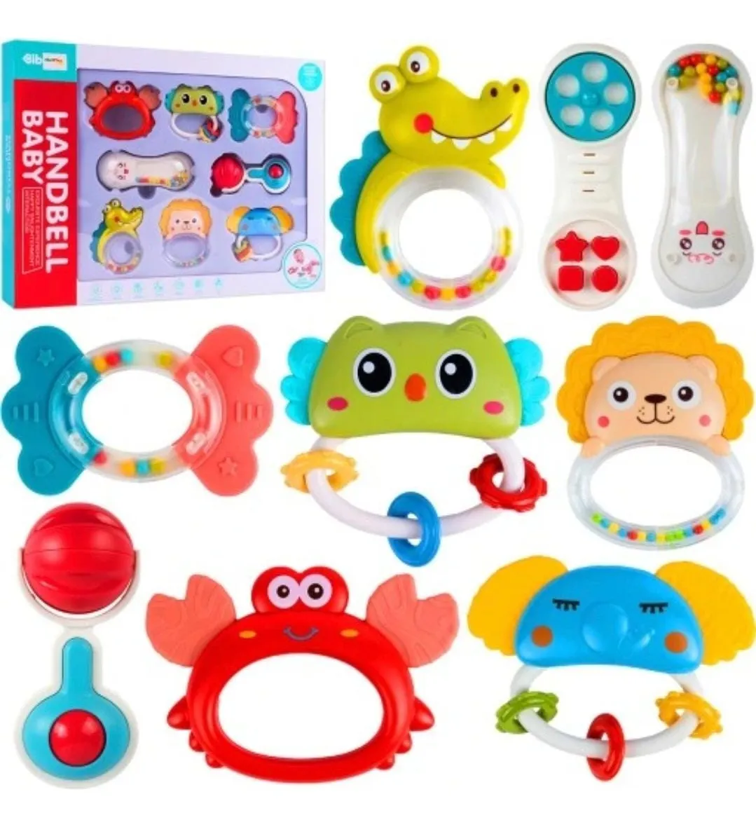SET DE SONAJAS Y JUGUETES MUSICALES PARA BEBÉ 608-83 - Imagen 2