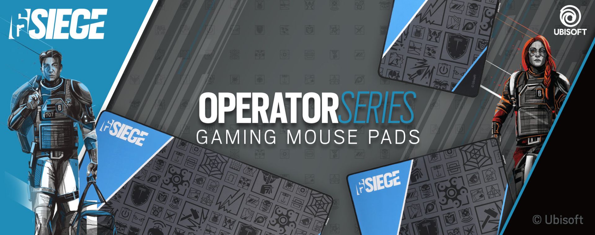MOUSE PAD RAINBOW SIX SIEGE R6-MP-1001 TAMAÑO -M