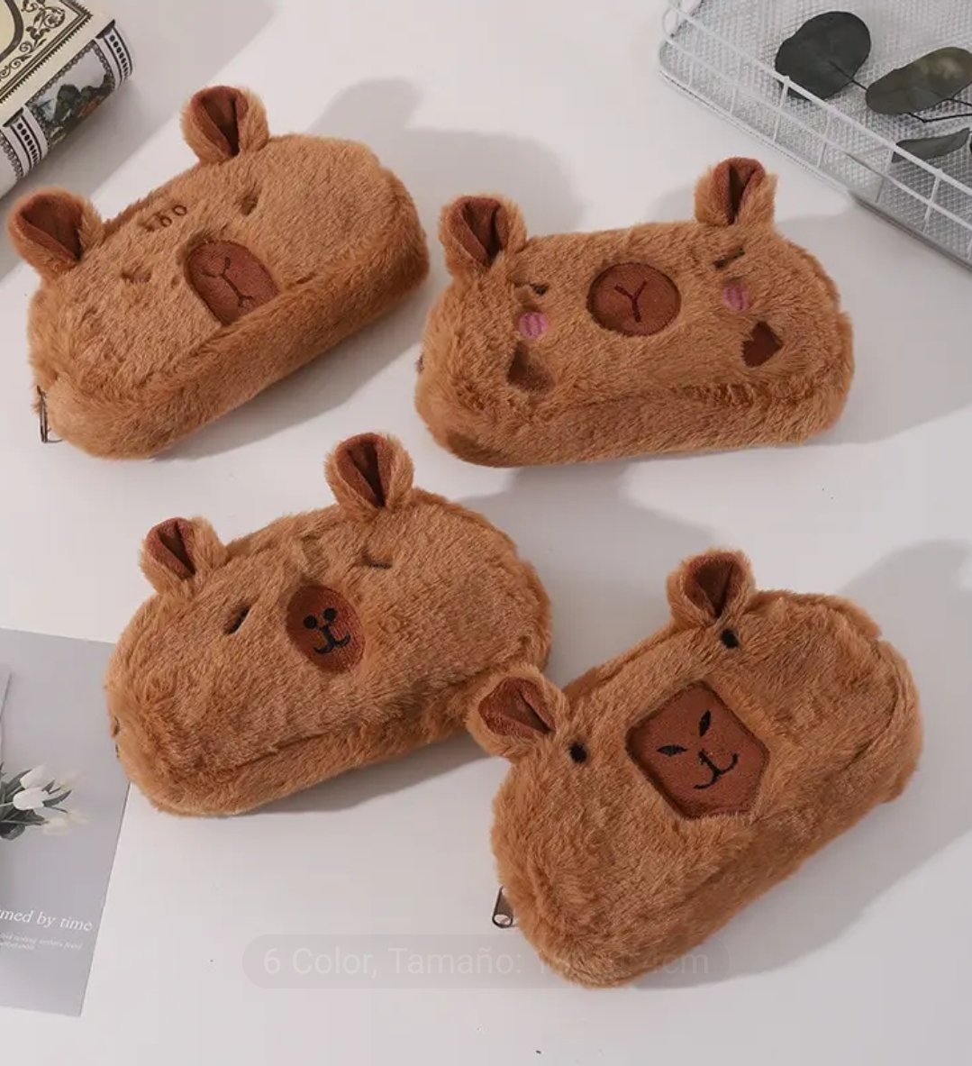 CARTUCHERA PARA LÁPICES CAPIBARA ZJ225528 - Imagen 4