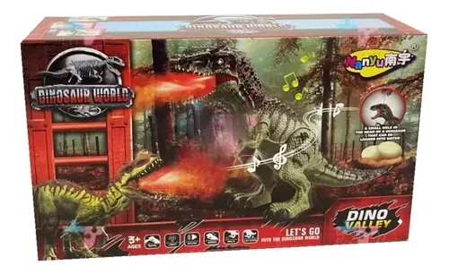 DINOSAURIO REX PONE HUEVOS CON LUZ LED NY031-B - Imagen 3